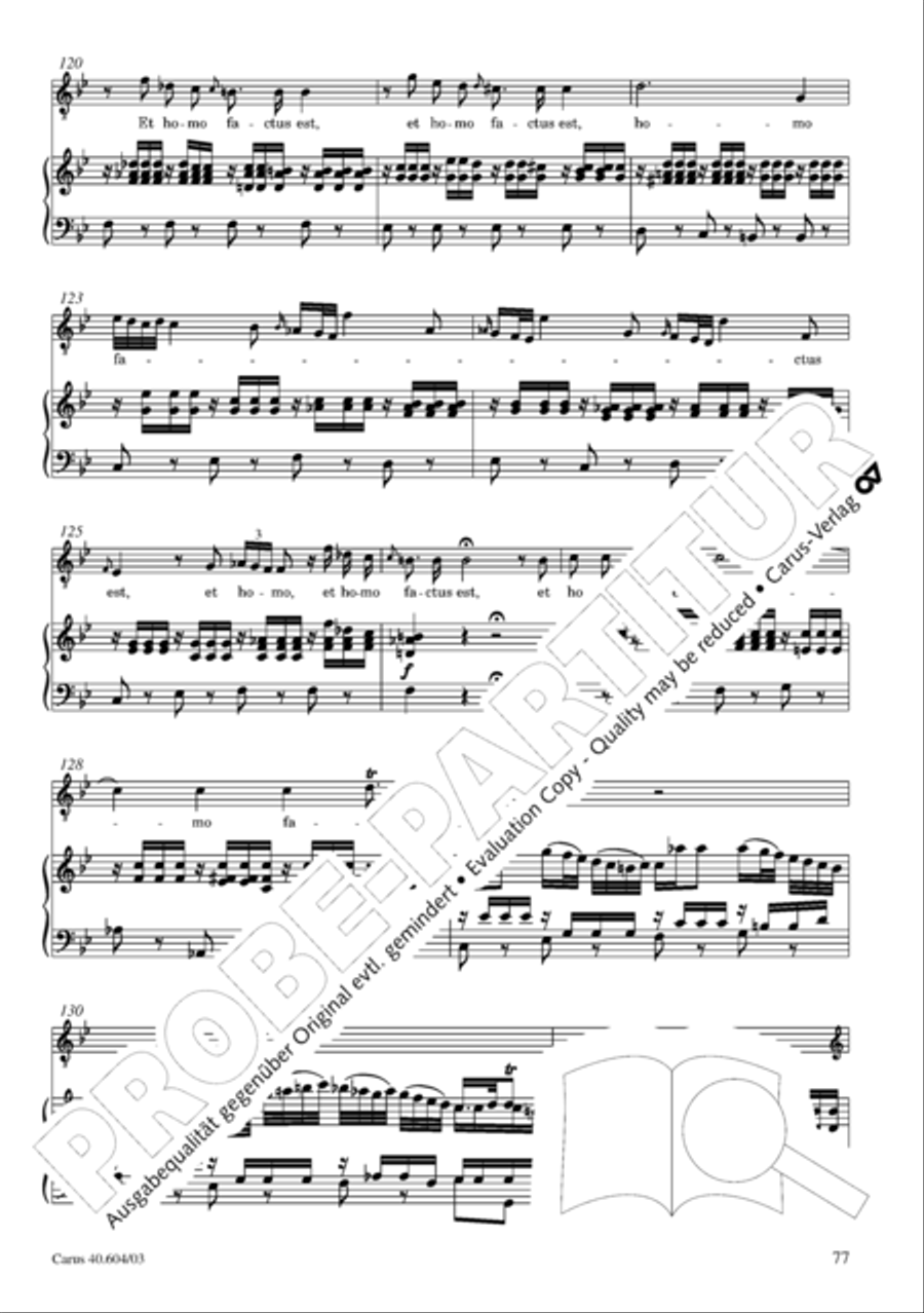 Grosse Mariazeller Messe in C 4-Part scores gallery preview page 86