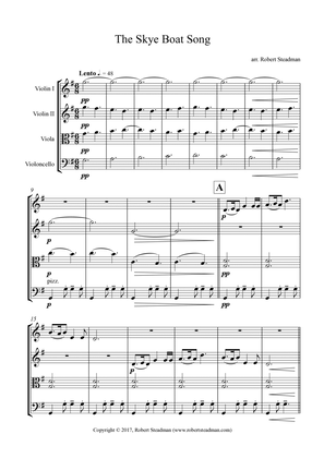 The Skye Boat Song (arranged for String Quartet)