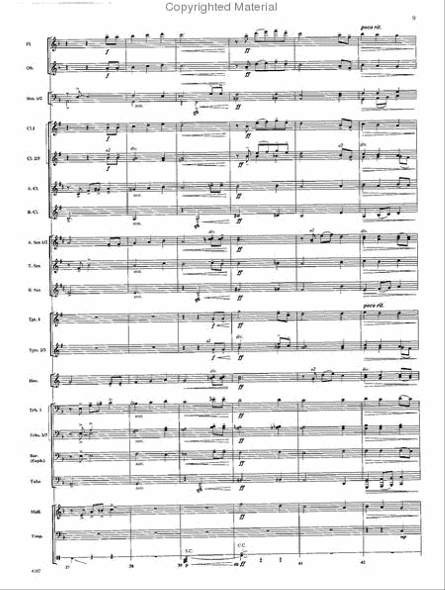 A Child's Lullaby Big Band scores gallery preview page 8