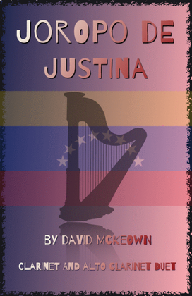 Joropo de Justina, for Clarinet and Alto Clarinet Duet