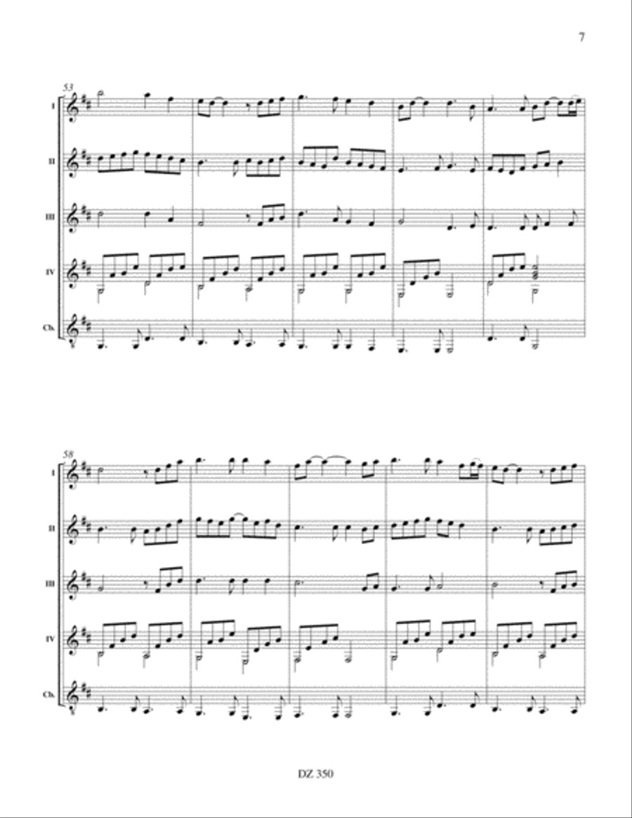 Wild Mountain Thyme Wild Mountain Thyme Guitar Ensemble scores gallery preview page 6