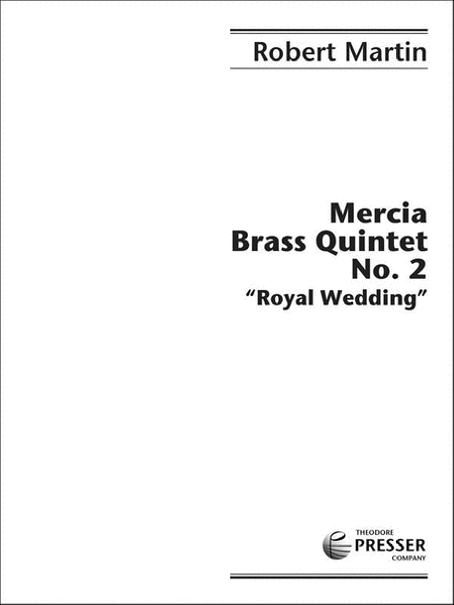 Mercia Brass Quintet No. 2 Brass Quintet scores gallery preview page 1