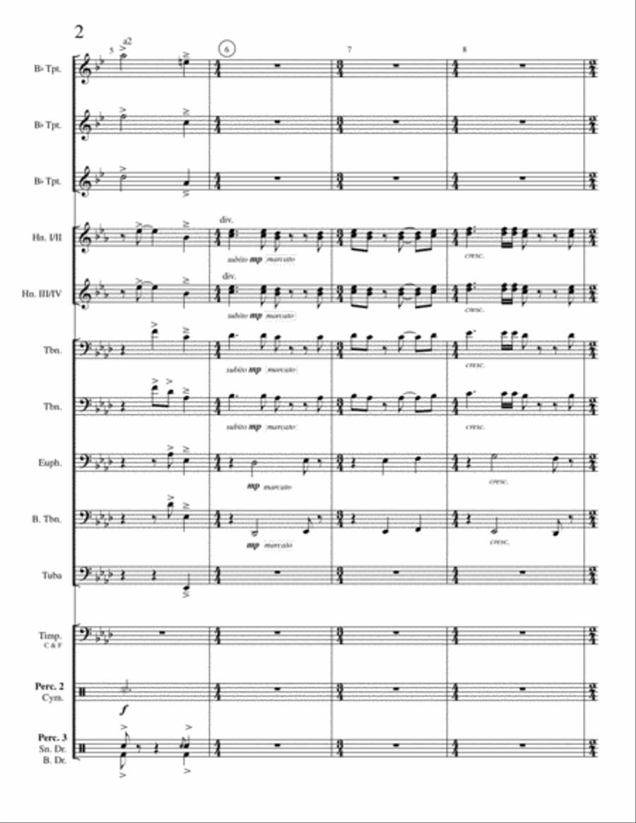 Exulto Brass Ensemble scores gallery preview page 3