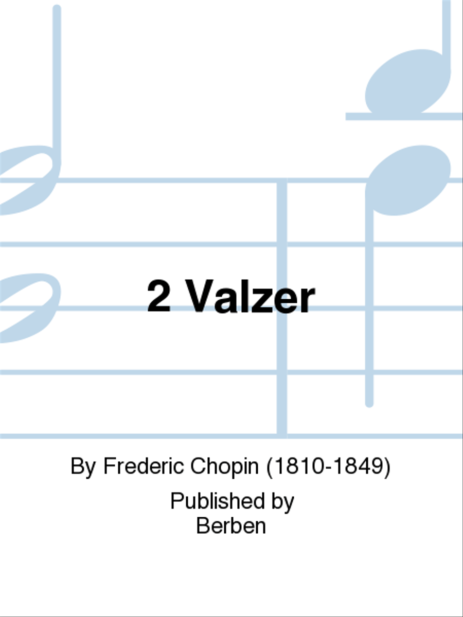 2 Valzer Piano Solo scores gallery preview page 1