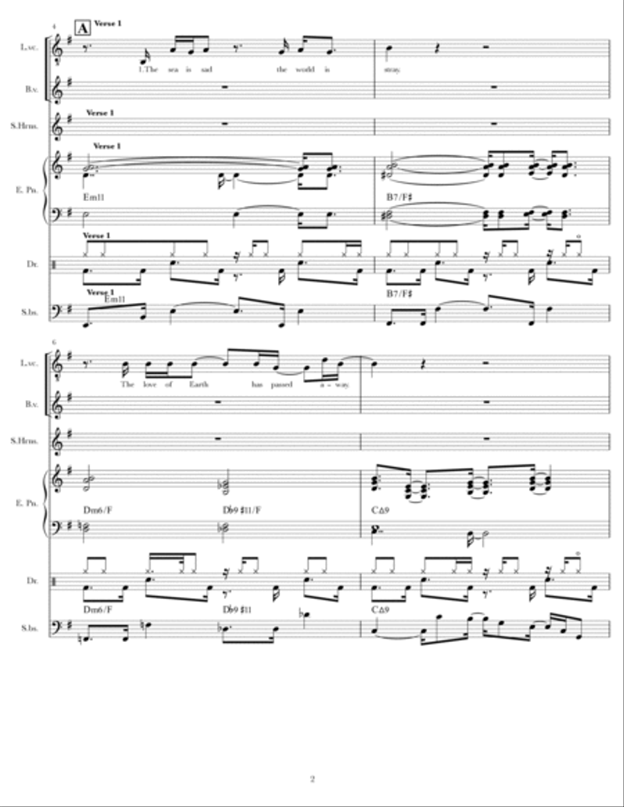 Summers Of My Life Jazz Ensemble scores gallery preview page 2