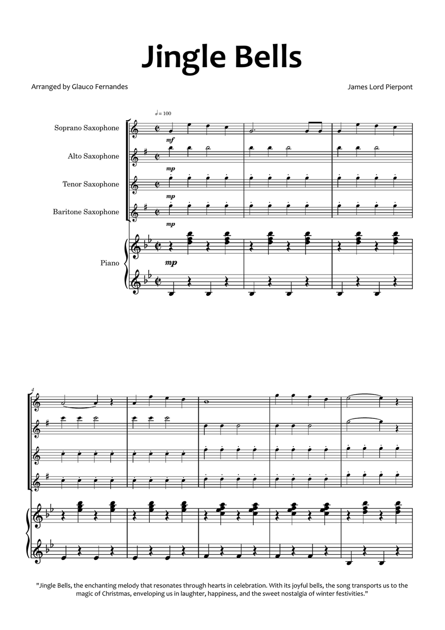 Jingle bells saxophone cheap
