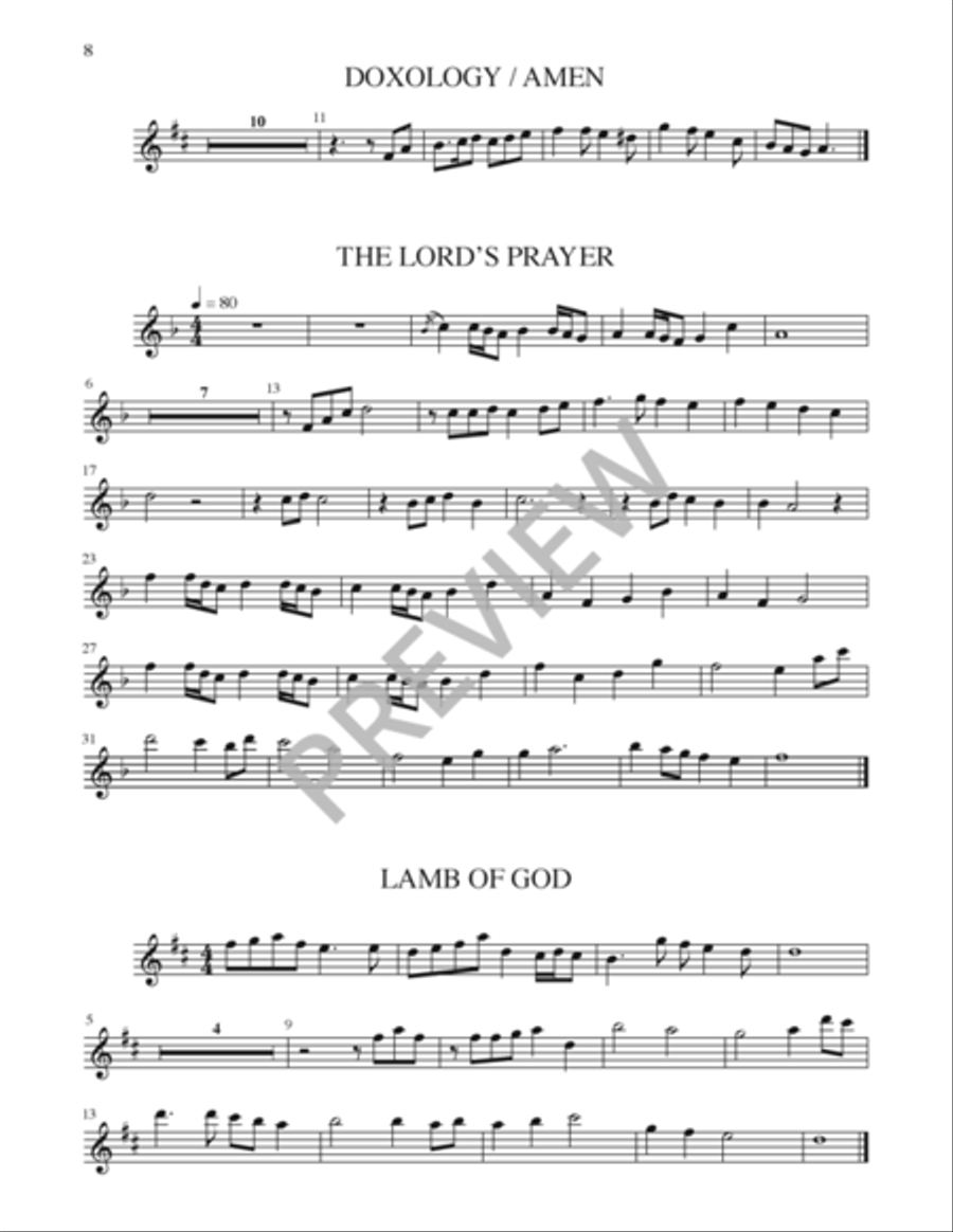 Ruah - Instrument edition Trumpet scores gallery preview page 9