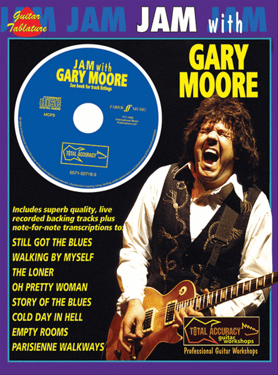 Jam with Gary Moore Electric Guitar scores gallery preview page 1