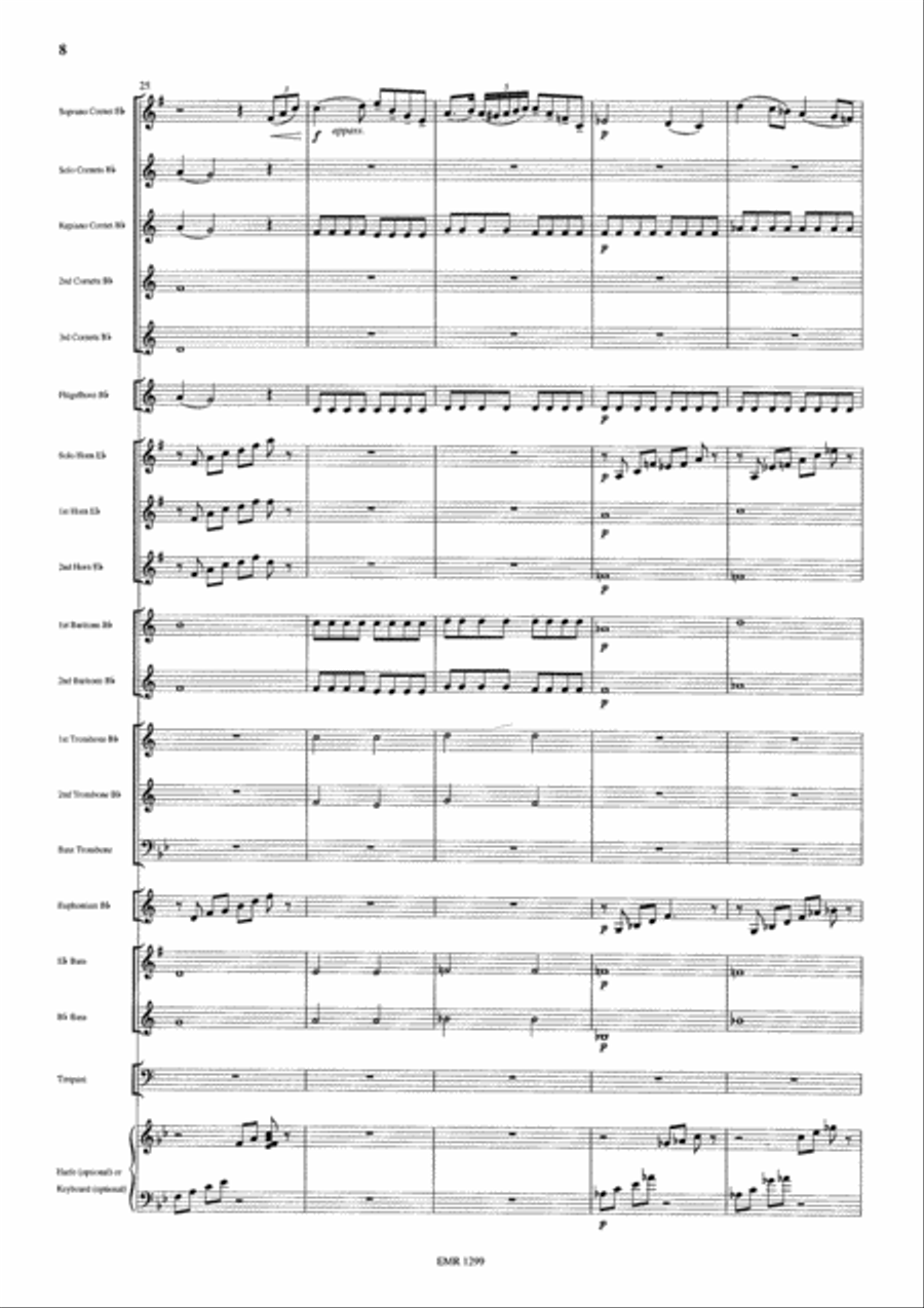 Meditation Meditation Brass Band scores gallery preview page 9