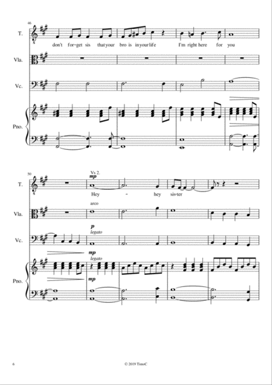 Here For You Small Ensemble scores gallery preview page 6
