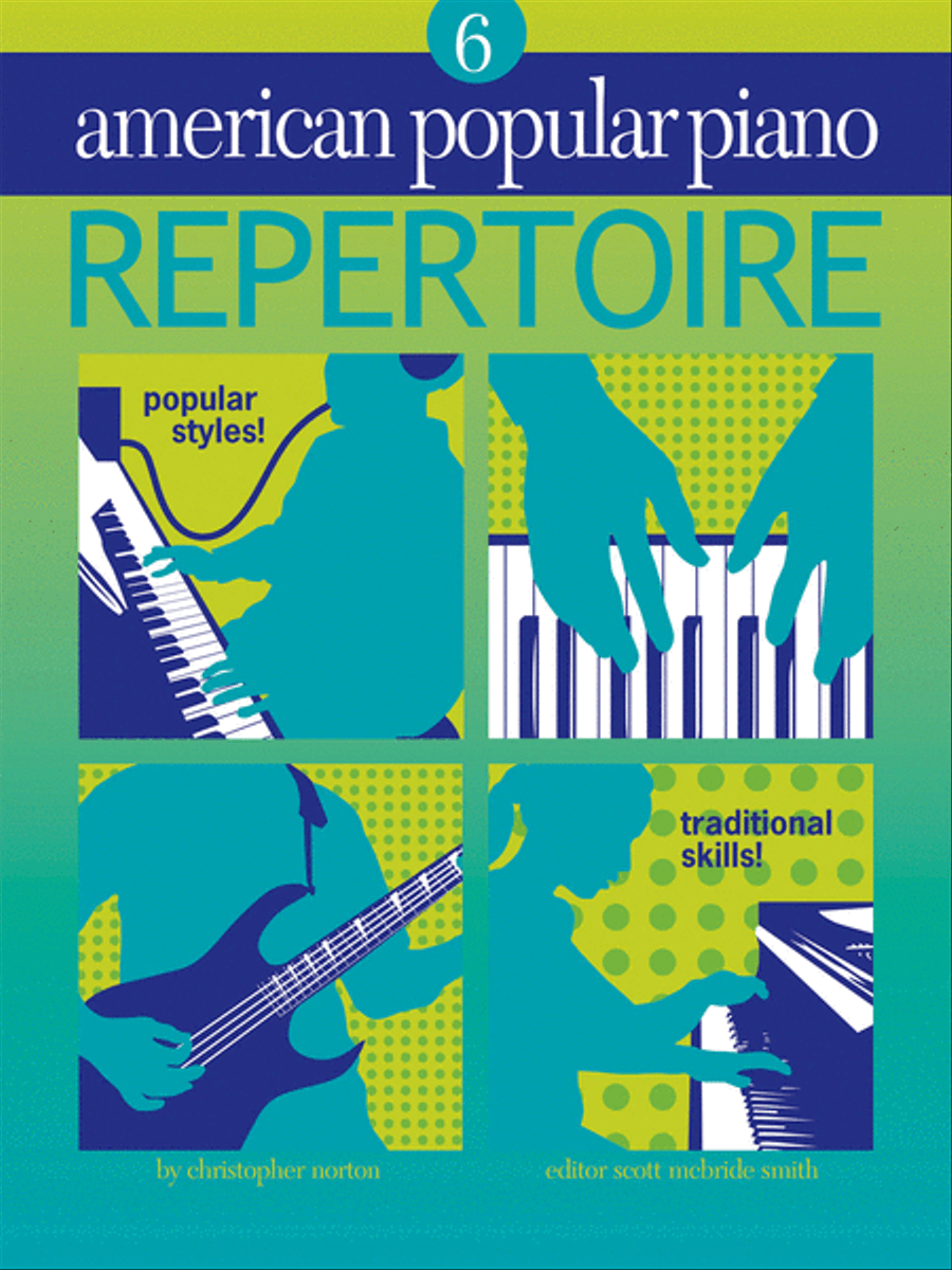 Book cover for American Popular Piano - Repertoire