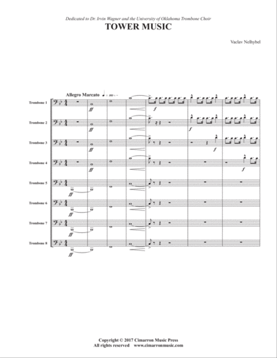 Tower Music Trombone scores gallery preview page 2