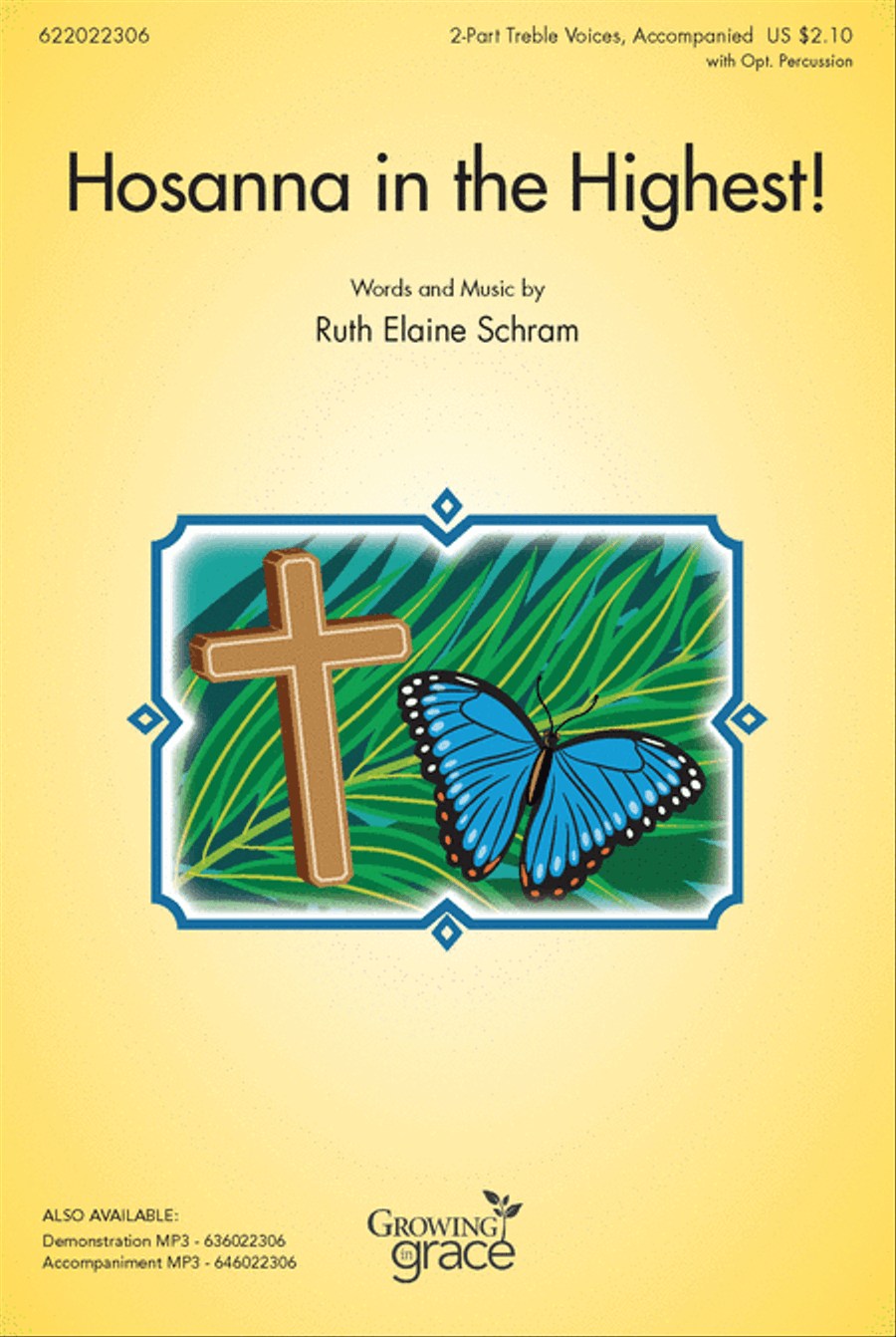 Hosanna in the Highest! 2-Part scores gallery preview page 1