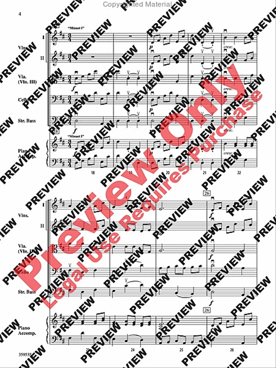 A Bach Fest A Bach Fest String Orchestra scores gallery preview page 5