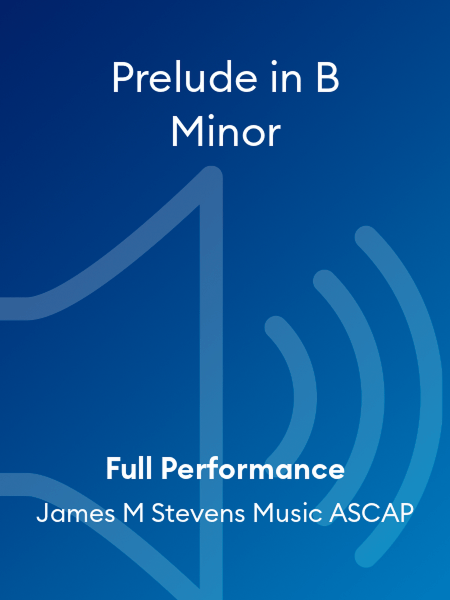 Prelude in B Minor