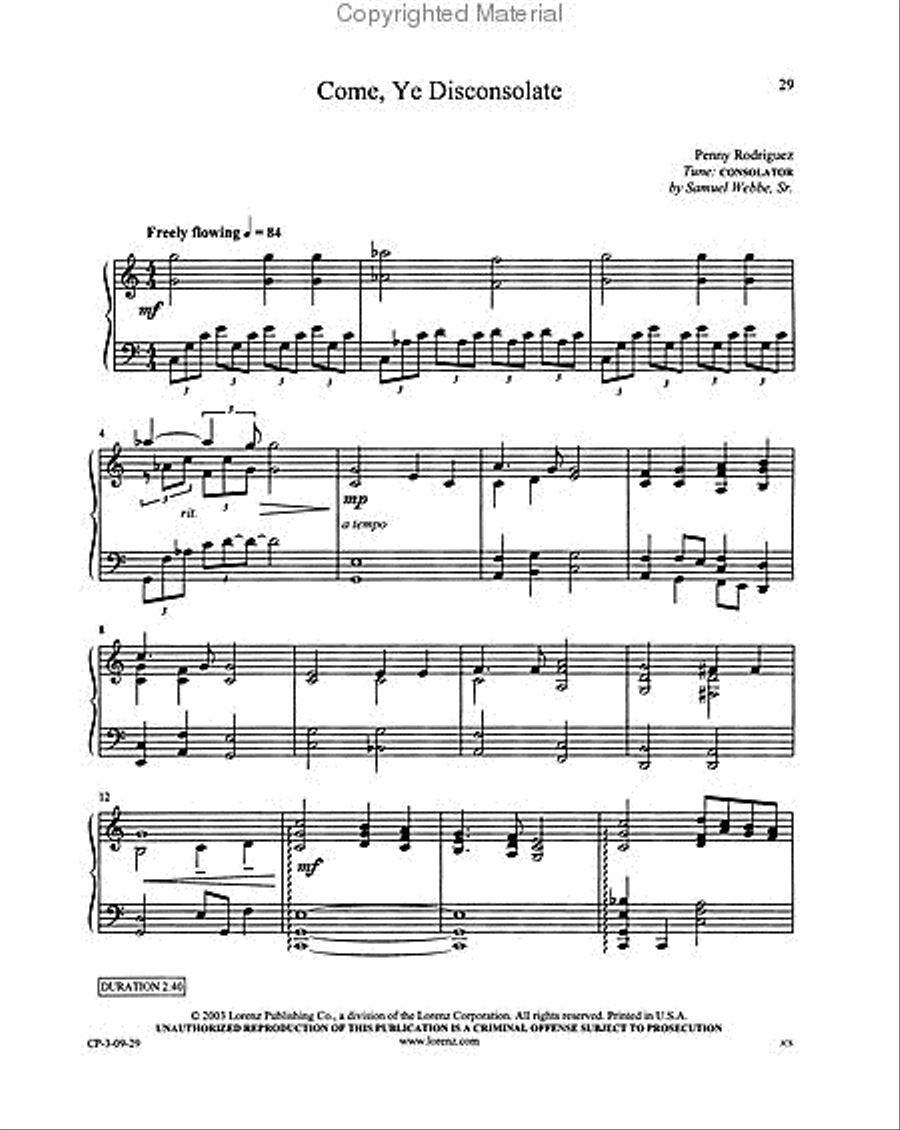 The Church Pianist's Library, Vol. 6 Piano Solo scores gallery preview page 3