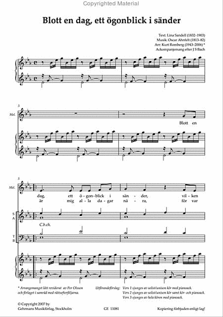 Blott en dag 4-Part scores gallery preview page 2