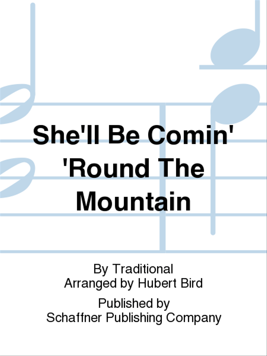She'll Be Comin' 'Round The Mountain 4-Part scores gallery preview page 1