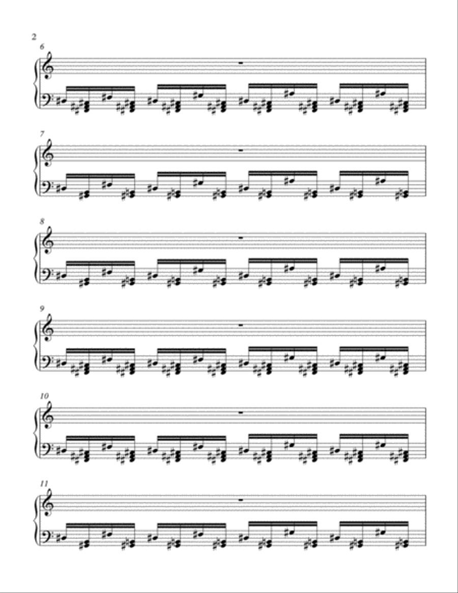 Etude in G-flat Major Op.3 No.30 Piano Method scores gallery preview page 2