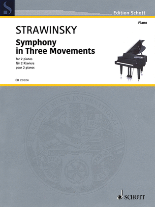 Book cover for Symphony in Three Movements