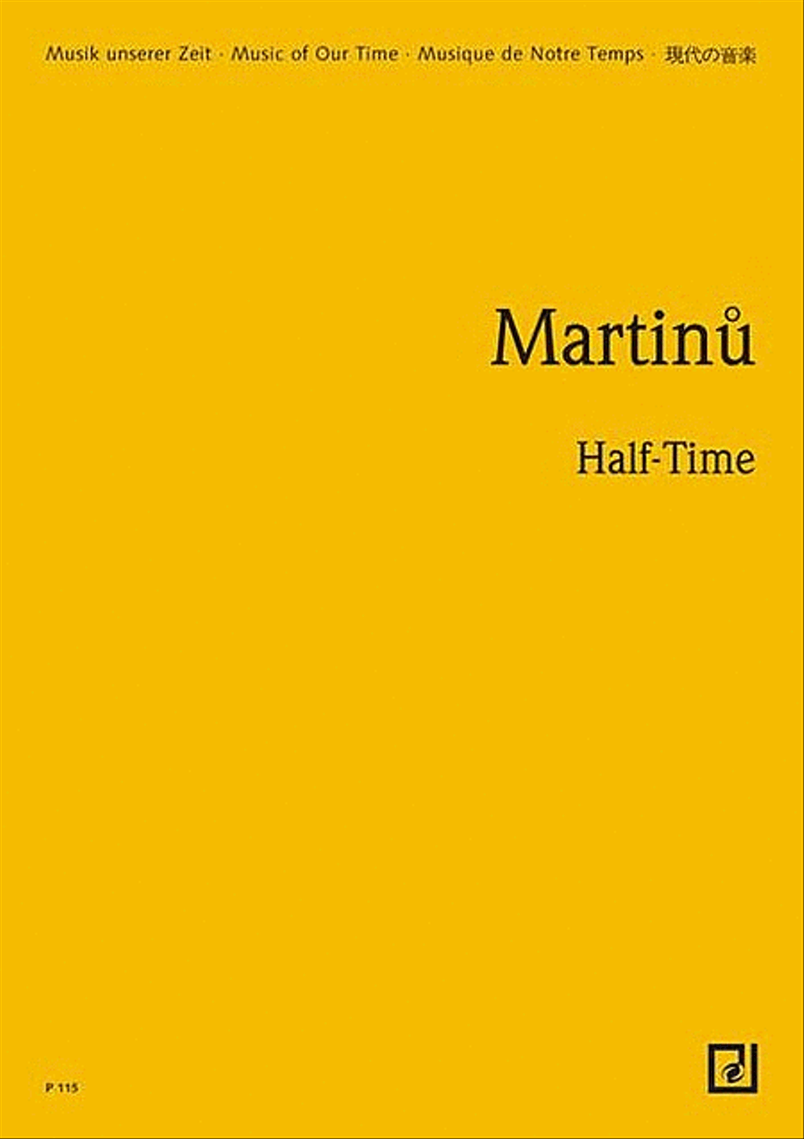 Book cover for Half Time Rondo Study Score