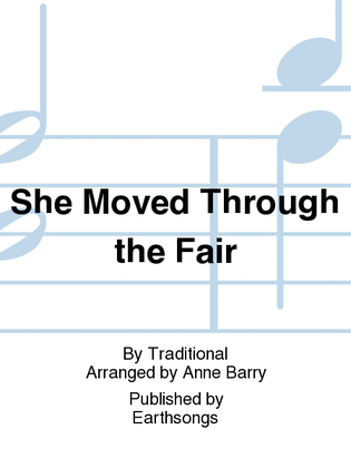 Book cover for she moved throught the fair