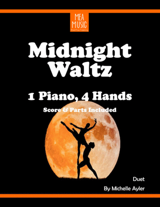 Midnight Waltz (1 piano, 4 hands)