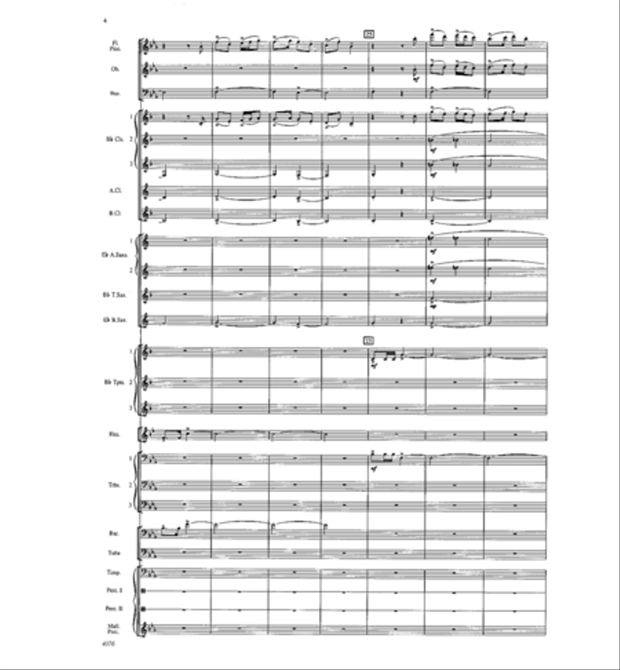 West Highlands Sojourn West Highlands Sojourn Concert Band scores gallery preview page 5