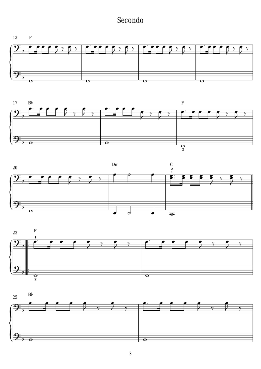 Black Magic Black Magic Piano Duet scores gallery preview page 3