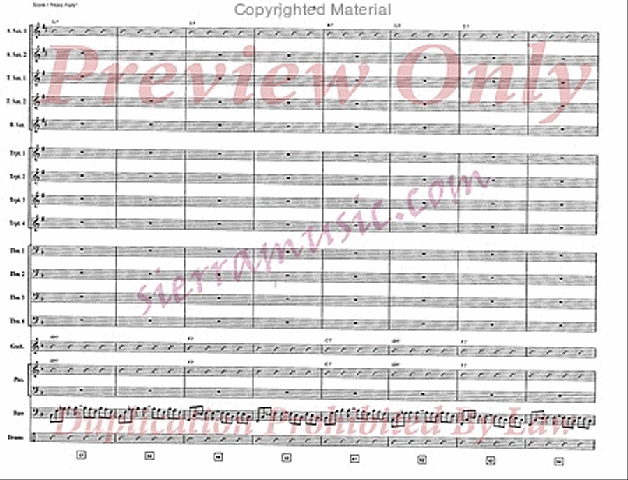 Hobo Flats Big Band scores gallery preview page 9
