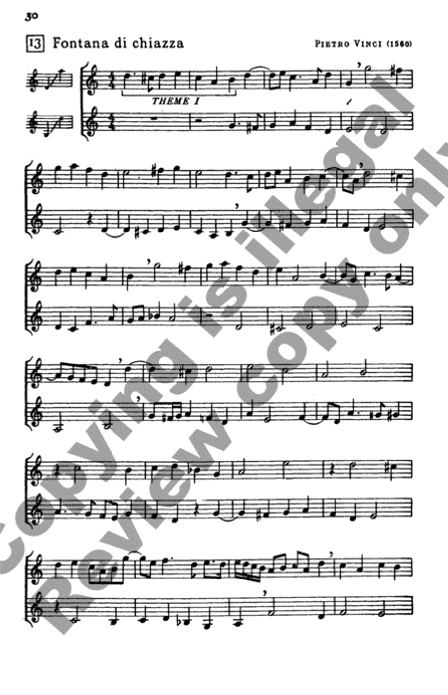 Invitation to Madrigals, Book 4 TB scores gallery preview page 20