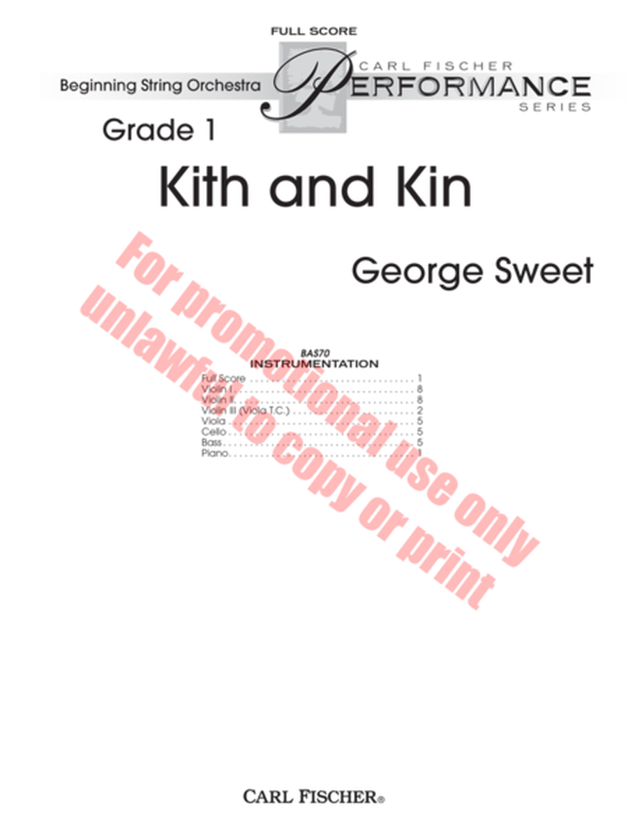 Kith and Kin image number null