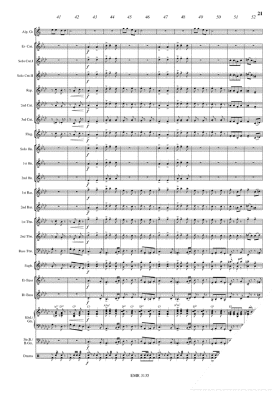 Alpine Cowboy Alpine Cowboy Brass Band scores gallery preview page 16
