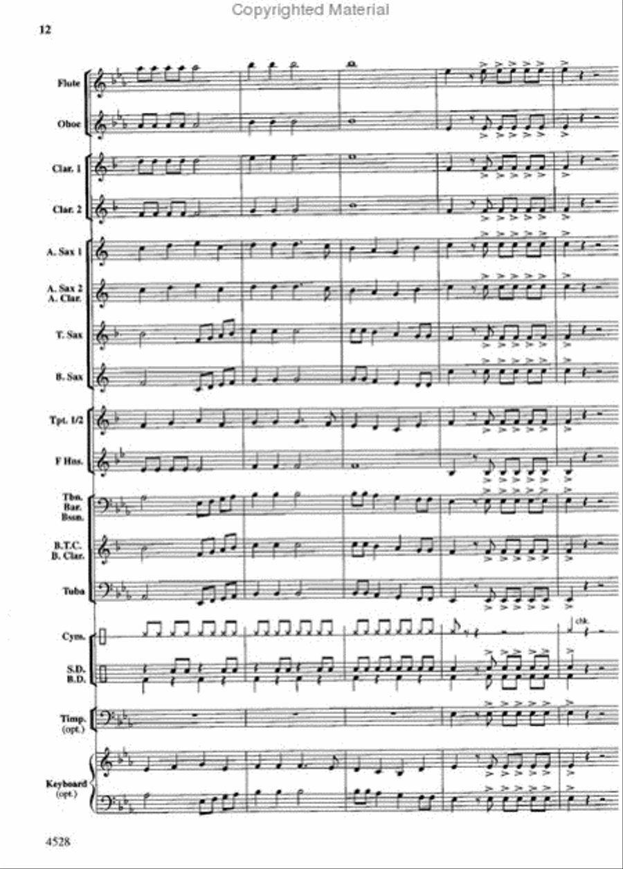 Banana Split Concert Band scores gallery preview page 11