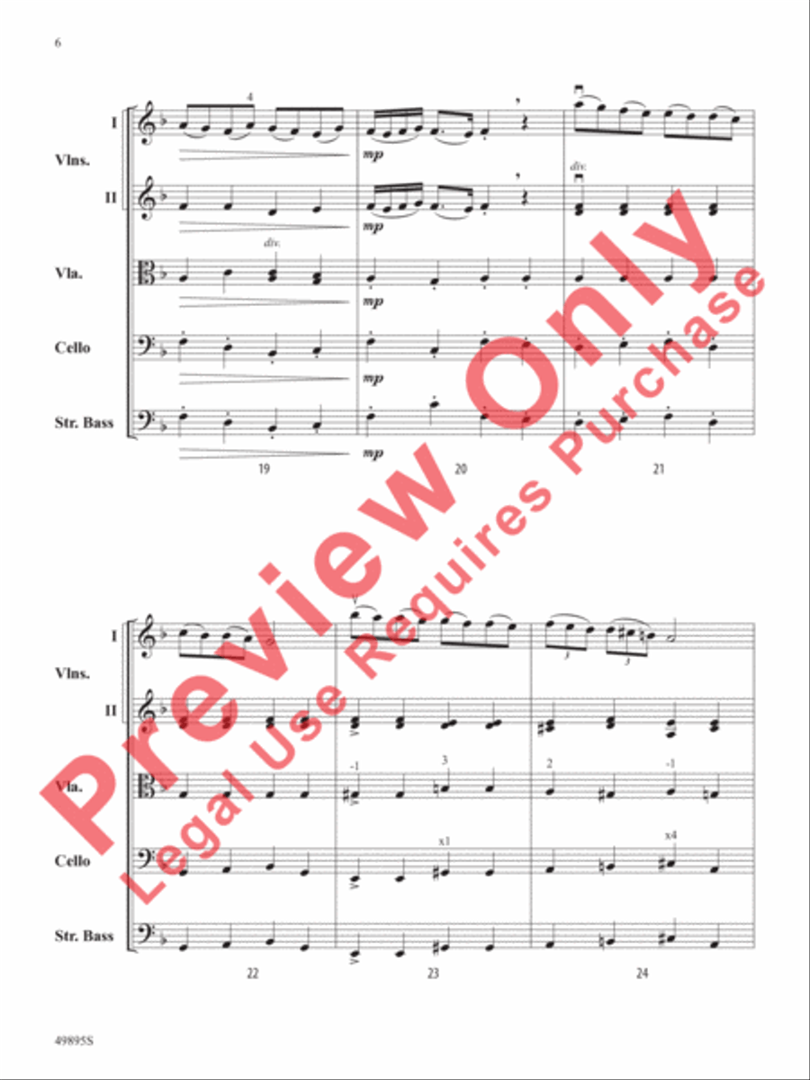 Intermezzo Intermezzo String Orchestra scores gallery preview page 7