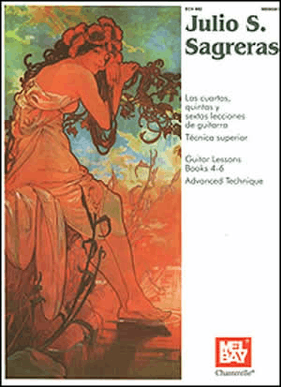 Book cover for Julio S. Sagreras Guitar Lessons Books 4-6 Advanced Technique