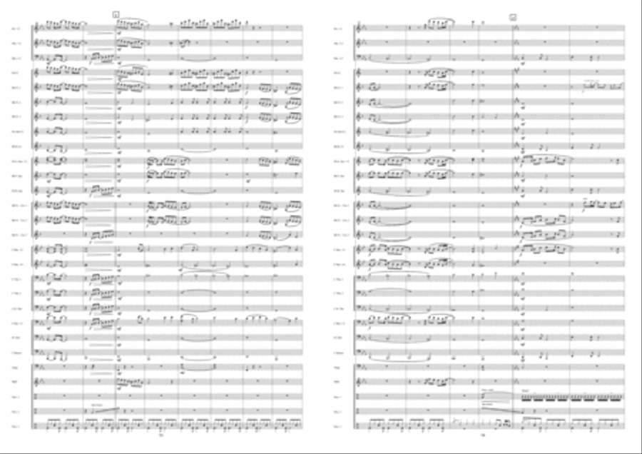 Eros Con Fuoco Fanfare Band scores gallery preview page 8