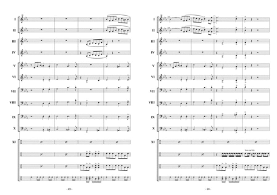 Make your move Concert Band scores gallery preview page 13