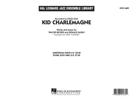 Kid Charlemagne - Conductor Score (Full Score)
