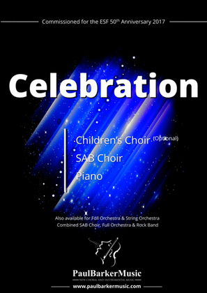 Celebration (SAB Choir/Piano)