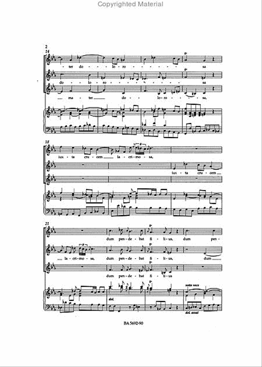 Stabat Mater SMezA scores gallery preview page 3