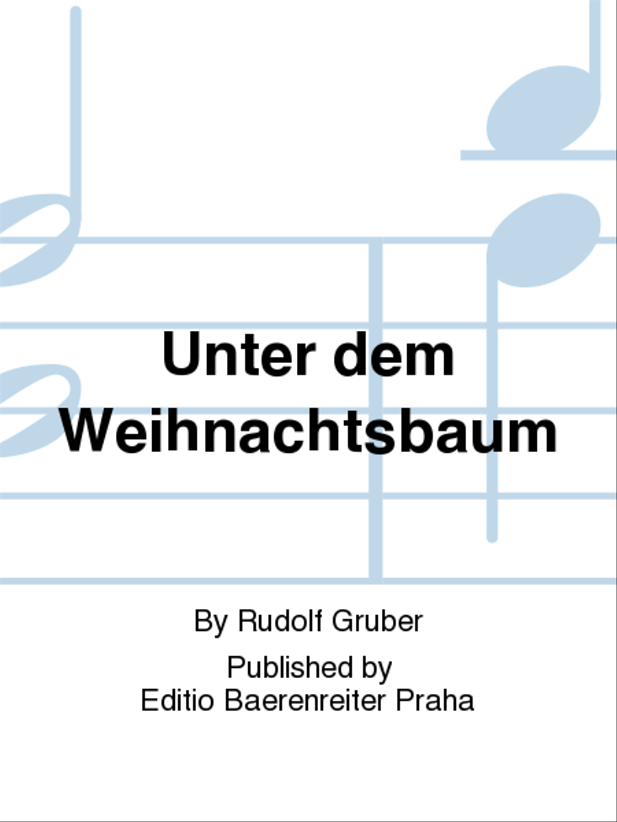 Unter dem Weihnachtsbaum Piano Solo scores gallery preview page 1