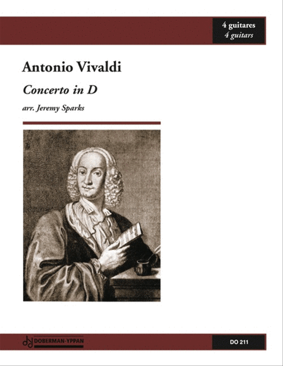 Concerto in D Guitar Ensemble scores gallery preview page 1