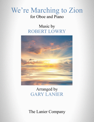 Book cover for WE'RE MARCHING TO ZION (Duet – Oboe and Piano with Score/Part)