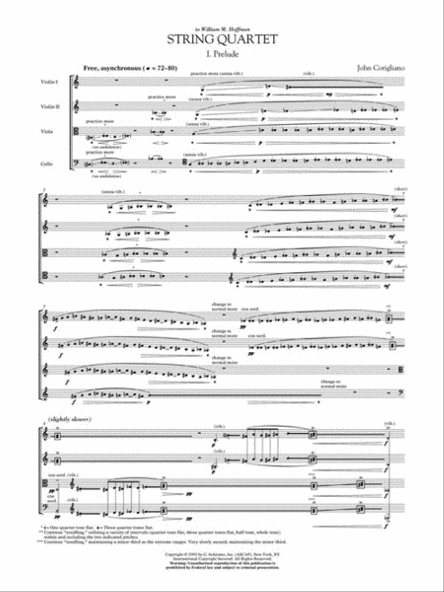 String Quartet String Quartet scores gallery preview page 5