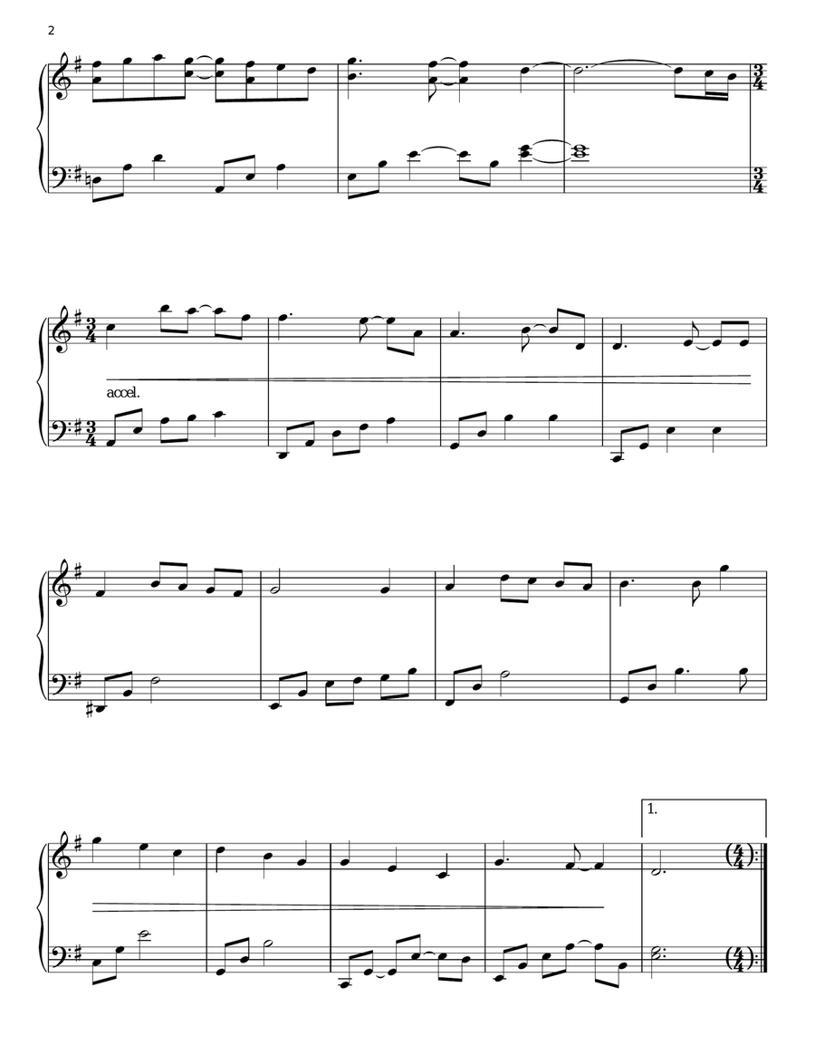 Appalachian Sunrise Piano Solo scores gallery preview page 2