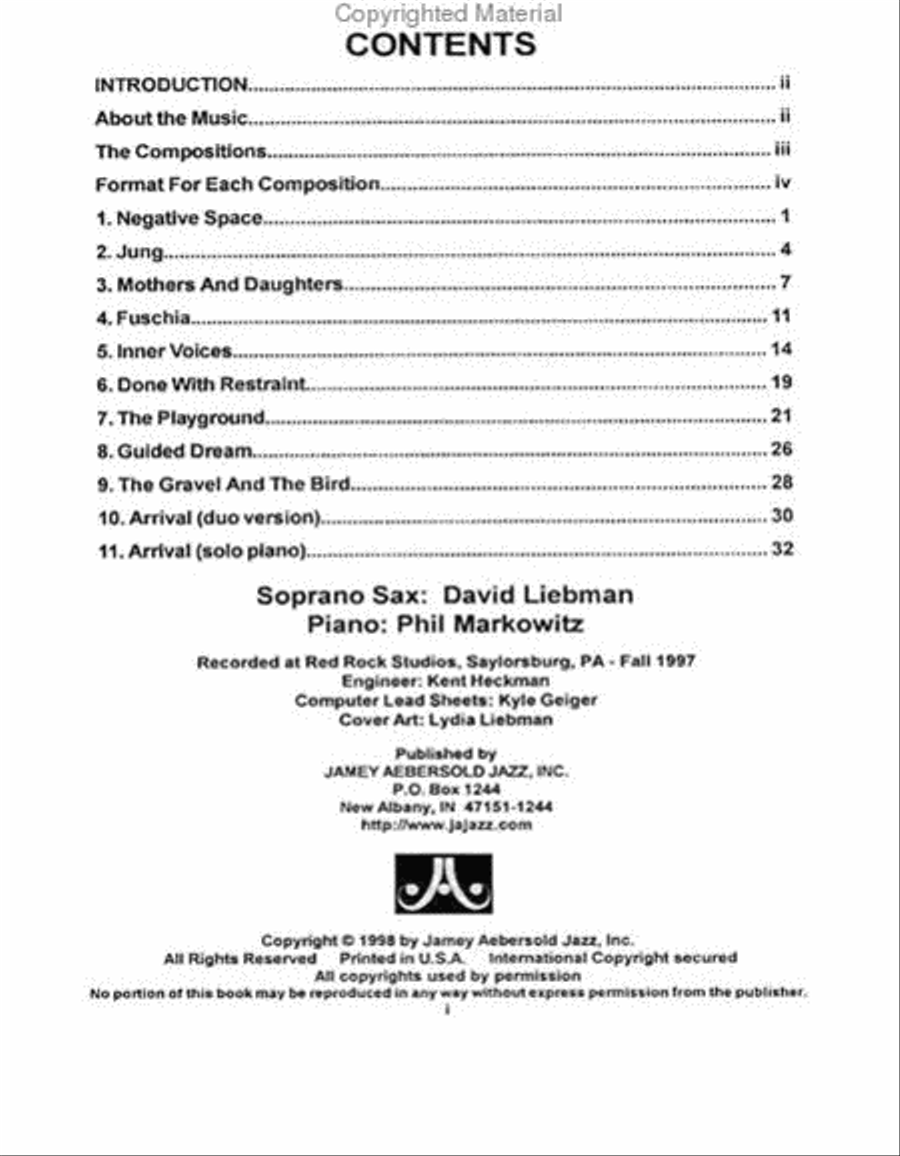 Ten Compositions In A Chromatic Style Voice scores gallery preview page 2