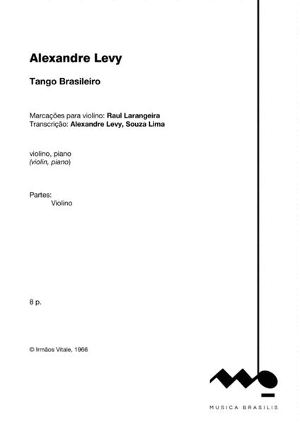 Tango brasileiro (violino e piano)