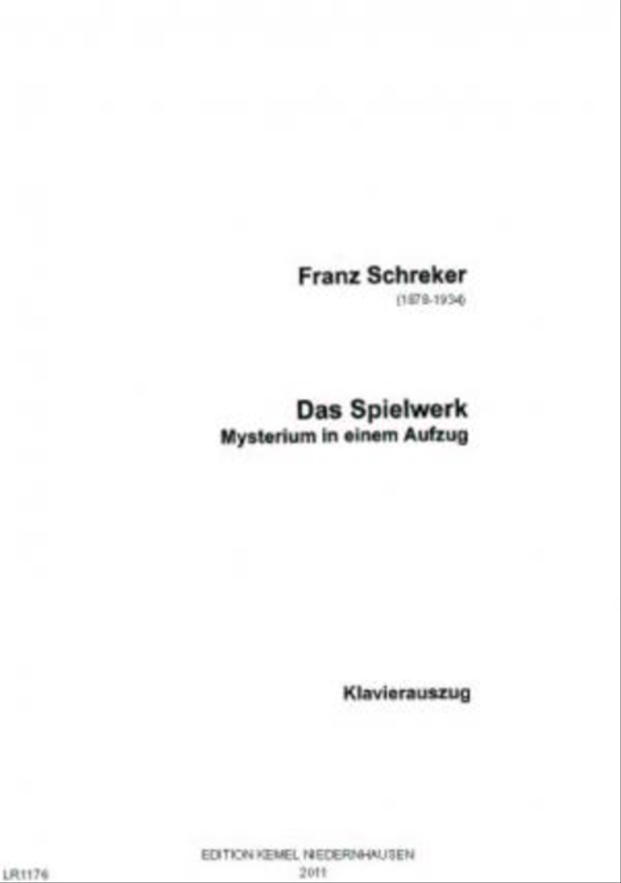 Das Spielwerk Das Spielwerk Voice scores gallery preview page 1