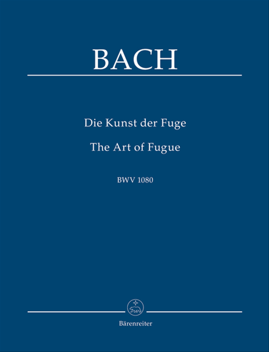 The Art of Fugue, BWV 1080 Study Score scores gallery preview page 1